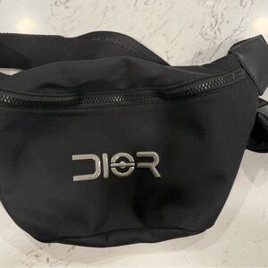 Dior x Sorayama Homme x Hajime Men Black Bag